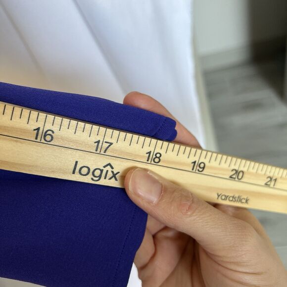 Issa London Purple 100% Silk Sheath Midi Dress Sz 6‎ 3/4 Sleeve Cocktail Wedding - Picture 10 of 16